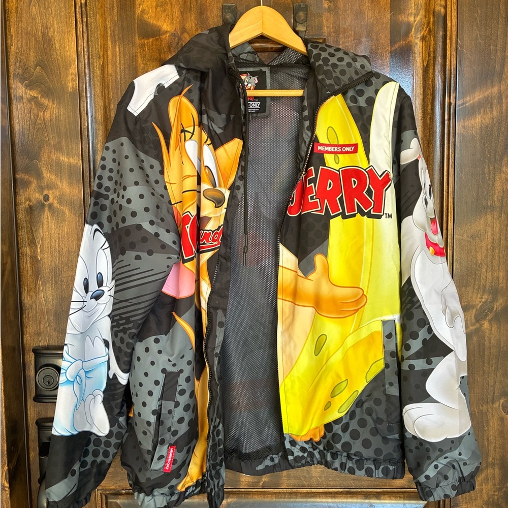 Members Only Cartoon Raincoat - Tom and Jerry
